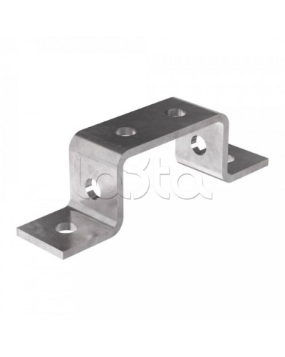 Пластина П-образная двойная 6 отверстий Промрукав (PR16.1123) в Хасавюрте Аксессуары для лотков Pintop.ru