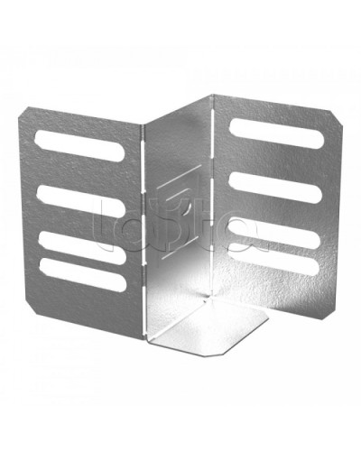 Переходник упрощённый горизонтальный Стандарт HDZ на 50 мм Н100 Промрукав (PR16.1536) в Хасавюрте Аксессуары для лотков Pintop.ru