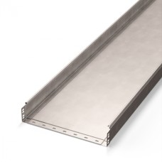 Лоток неперфорированный Стандарт INOX (AISI 409) 400х80х3000 (1,0 мм) (6 м/уп) Промрукав (PR16.2402)