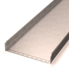 Лоток неперфорированный Стандарт INOX (AISI 409) 500х100х3000 (1,0 мм) (6 м/уп) Промрукав (PR16.2403)