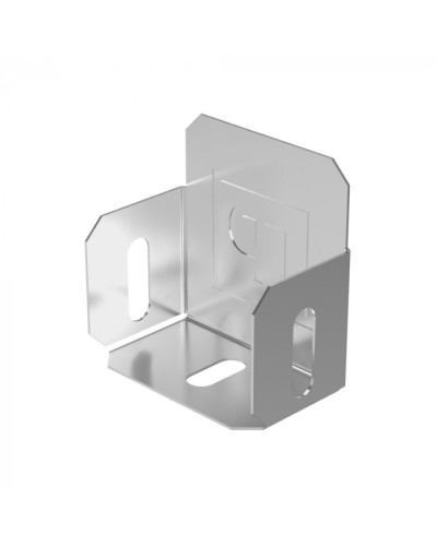 Заглушка лотка Стандарт INOX (AISI 304) 50х50 Промрукав (PR16.2490) в Хасавюрте Аксессуары для лотков Pintop.ru