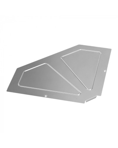 Крышка угла горизонтального 90 градусов Стандарт INOX (AISI 304) 600 Промрукав (PR16.3522) в Хасавюрте Аксессуары для лотков Pintop.ru