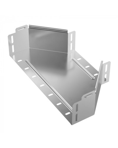 Переходник симметричный Стандарт INOX (AISI 304) 400х200х100 Промрукав (PR16.5941) в Хасавюрте Аксессуары для лотков Pintop.ru