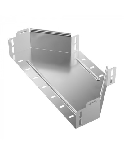 Переходник симметричный Стандарт INOX (AISI 304) 400х200х80 Промрукав (PR16.5943) в Хасавюрте Аксессуары для лотков Pintop.ru