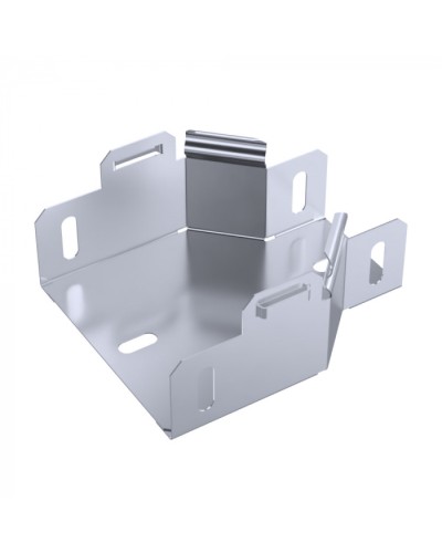 Переходник симметричный Стандарт INOX (AISI 316) 100х50х50 Промрукав (PR16.5985) в Хасавюрте Аксессуары для лотков Pintop.ru