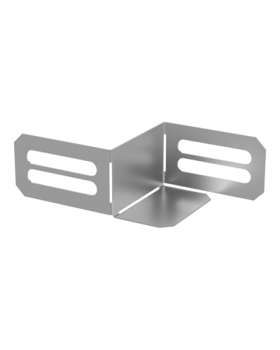 Переходник упрощённый горизонтальный Стандарт INOX (AISI 304) на 50 мм Н50 Промрукав (PR16.6142) в Хасавюрте Аксессуары для лотков Pintop.ru