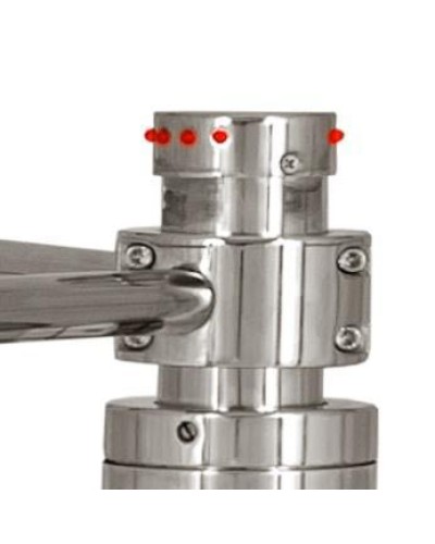 Кольцо разрезное для ограждения к роторному турникету ХРОМ Ростов-Дон в Хасавюрте Дополнительное оборудование для СКУД Pintop.ru