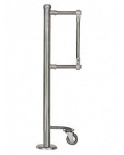 Стойка фиксатора Ростов-Дон ОС2акп/2-1 (Хром) в Хасавюрте Ограждения Pintop.ru