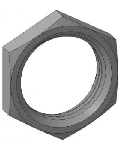 Контргайка с резьбой G1/2 для присоединительной резьбы Спектрон КОНТРГАЙКА-Н-G1/2 в Хасавюрте Аксессуары для кабель-канала Pintop.ru