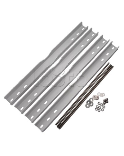 Комплект кронштейнов для крепления ТШ на круглые опоры Спектрон Крепление ТШ на опору в Хасавюрте Крепежные изделия Pintop.ru