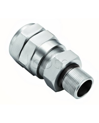 Кабельный ввод для бронированного кабеля с уплотнением внутренней оболочки кабеля резьбой G1/2, внешним диаметром кабеля D= 8-12мм и проходным диаметром кабеля d= 4-8 мм Спектрон КВБ-12/8-М-G1/2 в Хасавюрте Аксессуары для кабель-канала Pintop.ru