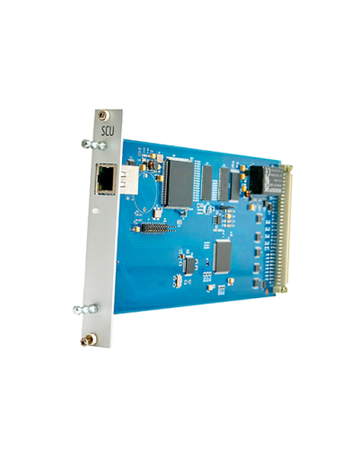 Спектрон-SCU - Центральная плата является центральным узлом в блоке Спектрон-CU, выполняет функции коммутатора, конфигурации и мониторинга блока. Потребляемая мощность, Вт не более 6, Количество одновременно коммутируемых каналов 64кбит/с, шт. не бол %rs_