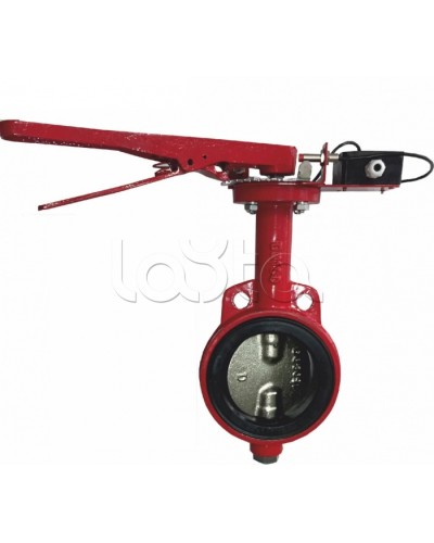 Затвордисковый с ручным приводом с контролем положения УКПЗА Спецавтоматика 3т 200/1,6(Р)-Ф.У3.1-АМК-200v2 в Хасавюрте Затворы дисковые Pintop.ru