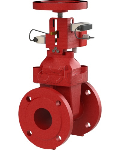 Задвижка клиновая Спецавтоматика Задвижка клиновая Зд 200/1,6(Р)-Ф.УЗ.1-Клин-200 в Хасавюрте Дополнительное оборудование пожаротушения Pintop.ru