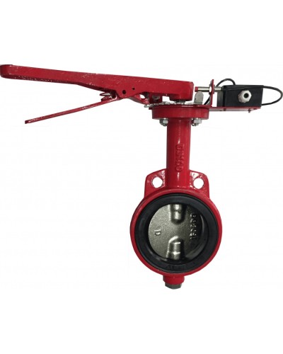 Затвор дисковый с электроприводом Спецавтоматика Зт 150/1,6(Р)-Ф.УЗ.1-АМК-150 с устройством контроля положения в Хасавюрте Устройства пуска водяного пожаротушения Pintop.ru