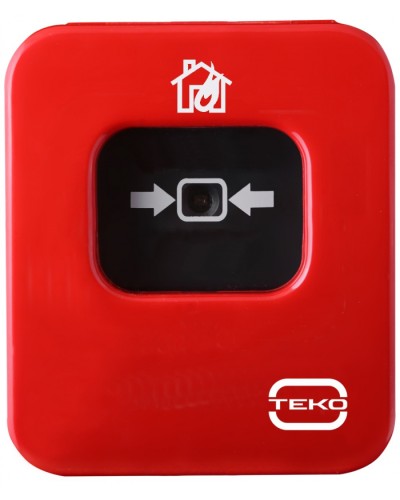 Извещатель пожарный ручной радиоканальный Теко Астра-4511 (Новый) в Хасавюрте Пожарные извещатели Pintop.ru