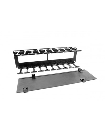 Органайзер кабельный горизонтальный 3U ЦМО (ГКО-П-3-9005) в Хасавюрте Кабельные органайзеры Pintop.ru