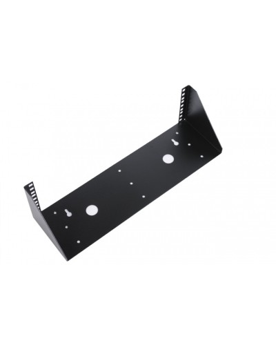 Кронштейн телекоммуникационный настенный 2U ЦМО КНО-В-2U-9005 в Хасавюрте Кронштейны для сетевого оборудования Pintop.ru