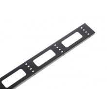 Органайзер кабельный вертикальный для стойки внешний с окнами 33U ЦМО ВКО-СТК-33-9005