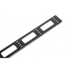 Органайзер кабельный вертикальный для стойки внешний с окнами 42U ЦМО ВКО-СТК-42-9005