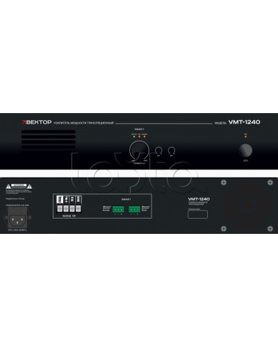 Усилитель мощности Вектор УМТ-1240 в Хасавюрте Микшерные усилители Pintop.ru