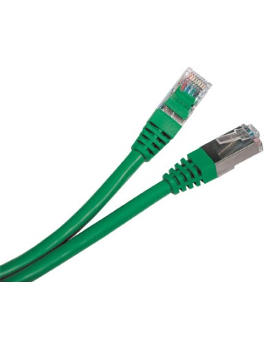 Патч-корд RJ45-RJ45, 4 пары, STP, кат.5е, LSZH (10м) Hyperline PC-LPM-STP-RJ45-RJ45-C5e-10M-LSZH-GN в Хасавюрте Патчкорды (медные) Pintop.ru