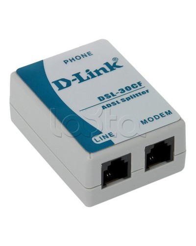 Сплиттер ADSL D-Link DSL-30CF/RS в Хасавюрте Маршрутизаторы, Роутеры и Точки Доступа Pintop.ru