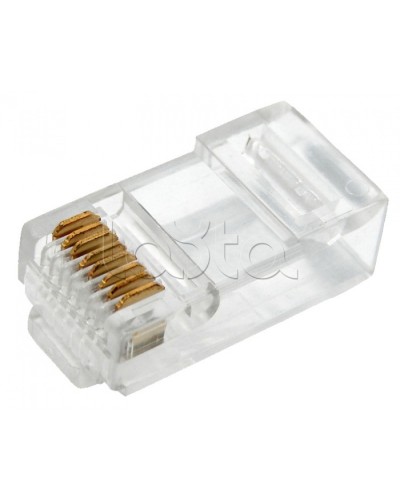 Джек RJ-45 8P8C CAT 6 (50шт/уп) REXANT 05-1031-4 в Хасавюрте Коннекторы и разъемы Pintop.ru