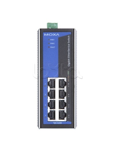 Коммутатор неуправляемый промышленный 8-портовый Moxa EDS-G308 в Хасавюрте Коммутаторы Pintop.ru