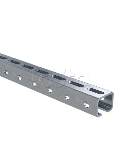 C-профиль 51х40х4 L2000 горячеоцинкованный DKC BPM5120HDZ в Хасавюрте Аксессуары для стоек и шкафов Pintop.ru