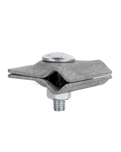 Зажим прута универсальный (пластина 45х45мм) HZ EKF PROxima (lp-g3103) в Хасавюрте Держатели, клипсы, скобы Pintop.ru