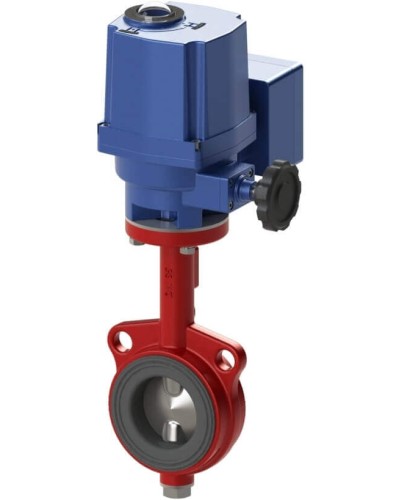 Затвор дисковый Спецавтоматика Зт 80/1,6(Э220М)-Ф.УЗ.1-АН-80 в Хасавюрте Устройства пуска газового пожаротушения Pintop.ru