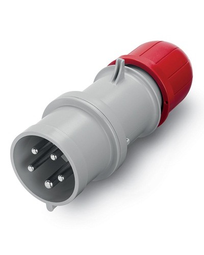 Вилка кабельная IP44 32A 3P+E+N 400V DKC DIS2133237 в Хасавюрте Аксессуары для стоек и шкафов Pintop.ru