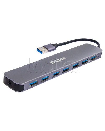Концентратор с 7 портами USB 3.0 D-Link DUB-1370/B2A в Хасавюрте Дополнительное оборудование для сетей Pintop.ru