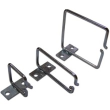 Скоба-органайзер металлическая для установки на 19" профиль, 80х80 мм TWT TWT-RING-M80x80