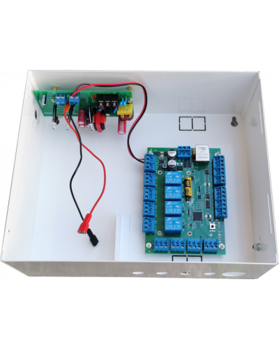 Контроллер Gate-IP-Base-UPS1 mod.23 в Хасавюрте Сетевая СКУД - Gate Pintop.ru