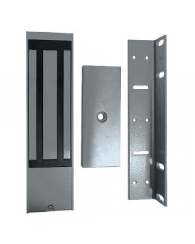 Замок электромагнитный влагозащищенный AccordTec ML-395-2 с датчиком Холла (Серый) в Хасавюрте Электромагнитные замки Pintop.ru