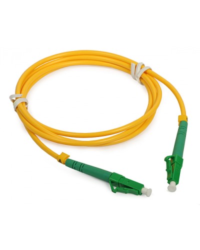 Шнур оптический simplex LC/APC-LC/APC 9/125 sm 5м LSZH Cabeus FOP(s)-9-LC/APC-LC/APC-5m в Хасавюрте Патч-корды оптические Pintop.ru