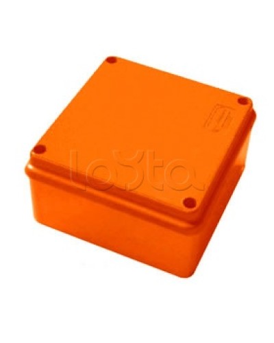 Коробка огнестойкая 100х100х55, 5P, (2,5-16 мм2), без галогена Экопласт 42037HF в Хасавюрте Коробки (ОКЛ) Экопласт Pintop.ru