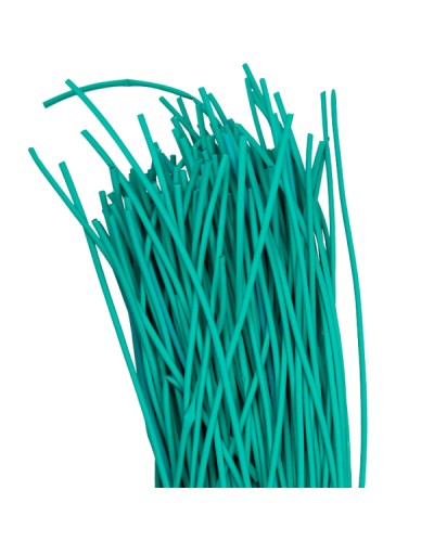 Термоусаживаемая трубка ТУТ нг 2/1 зеленая в отрезках по 1м EKF PROxima (tut-2-j-1m) в Хасавюрте Аксессуары для кабель-канала Pintop.ru