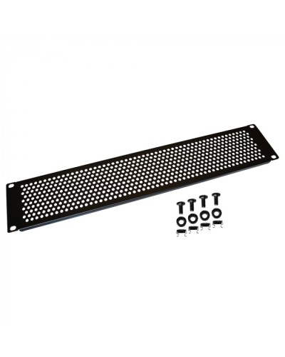 19 вентиляционная фальш-панель 2U, черная LANMASTER (LAN-DC-VNP-2U) в Хасавюрте Вентиляторные модули Pintop.ru