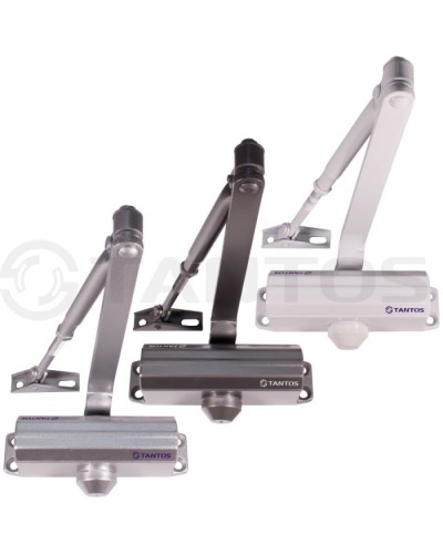 Доводчик дверной Tantos TS-DC085 (Серебро) в Хасавюрте Доводчики Pintop.ru