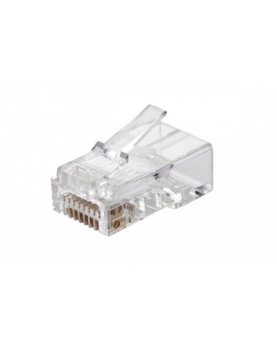 Вилка RJ45 Q-PLUG, категория 5e, UTP, для полевой установки, без цвета, упаковка 50 штук Eurolan 13A-U5-11WT в Хасавюрте Коннекторы Pintop.ru