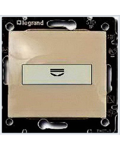 Выключатель c картой 10А слоновая кость Valena Legrand 774134 в Хасавюрте Аксессуары для кабель-канала Pintop.ru
