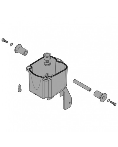Корпус редуктора C010 Came 119RICX044 в Хасавюрте Запчасти для шлагбаумов и автоматики Pintop.ru