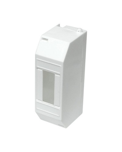 Щиток наружный для автоматических выключателей под 1-2 модуля (белый) Экопласт 44917 в Хасавюрте Боксы для автоматов Pintop.ru