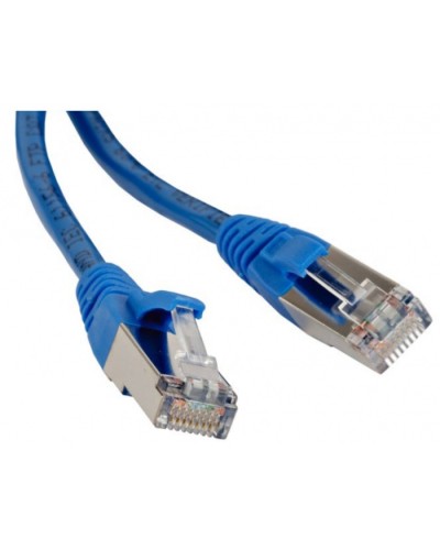 Патч-корд F/UTP Hyperline (PC-LPM-STP-RJ45-RJ45-C5e-20M-LSZH-BL) в Хасавюрте Патчкорды (медные) Pintop.ru