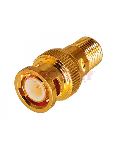 Переход гнездо F - штекер BNC GOLD (50шт/уп) PROCONNECT 05-3201-1 в Хасавюрте Коннекторы Pintop.ru