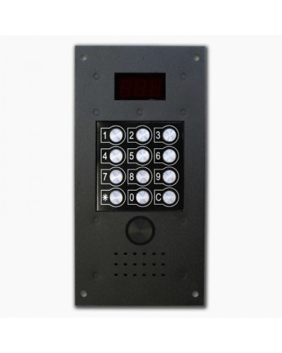 Цифровой домофон Олевс PROV-EM Черный в Хасавюрте Домофония Pintop.ru