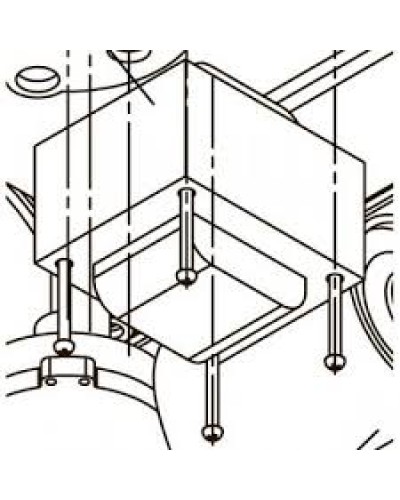 Корпус приемника DIW01 DBC01 Came 119RIR258 в Хасавюрте Запчасти для шлагбаумов и автоматики Pintop.ru